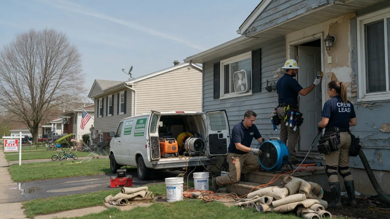 Flood Cleanup in Sweet Springs, MO near me