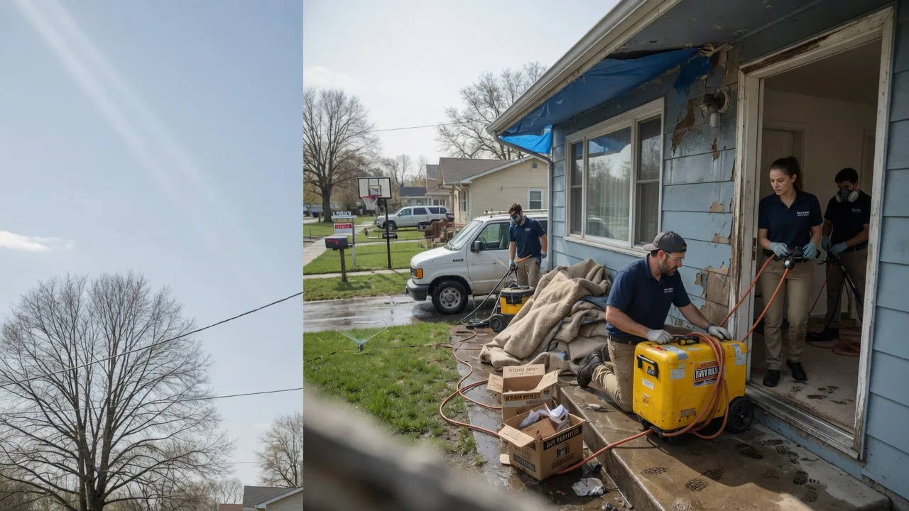 Basement Flood Cleanup in Sweet Springs, MO near me